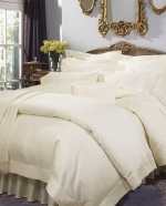 Giza 45 Sateen White Queen Fitted Sheet