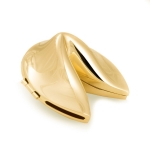Gold Plated Fortune Cookie
