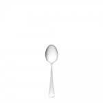 Fairfax Sterling Place Spoon The classic simplicity of this striking pattern offers the eloquence of clean lines enhanced with a highly polished finish. Originally introduced in 1910, the crisp borders and angled tips influenced by the Sheraton style were the prelude to the art deco movement to follow in the 1920s. It\'s a bold look that will never go out of style, as timely today as it was then, offering a graphic statement to any style of d�cor from casual to formal, traditional to contemporary. This will be your go-to flatware for every meal and celebration.

Polish your sterling silver once or twice a year, whether or not it has been used regularly. Hand wash and dry immediately with a chamois or soft cotton cloth to avoid spotting.
