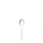 Fairfax Sterling Teaspoon The classic simplicity of this striking pattern offers the eloquence of clean lines enhanced with a highly polished finish. Originally introduced in 1910, the crisp borders and angled tips influenced by the Sheraton style were the prelude to the art deco movement to follow in the 1920s. It\'s a bold look that will never go out of style, as timely today as it was then, offering a graphic statement to any style of d�cor from casual to formal, traditional to contemporary. This will be your go-to flatware for every meal and celebration.

Polish your sterling silver once or twice a year, whether or not it has been used regularly. Hand wash and dry immediately with a chamois or soft cotton cloth to avoid spotting.
