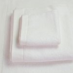 Royal Bath Sheet Luxury bath linens made with 100% Micro Cotton, Lockstitch Hems, and 500 GSM White.