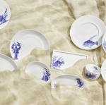 Meissen Cosmopolitan Blue Treasures Dessert Plate