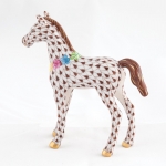 Foal With Flowers - Chocolate