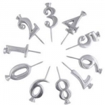 Set of Ten Numbers Candle Holders