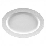 Waves Relief Oval Platter
