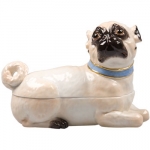 Pug Box Exquisite detail on this masterful Meissen box give it such personality.  A wonderful gift.

Hand painted in Meissen, Germany 