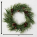 Long Pine Wreath 30