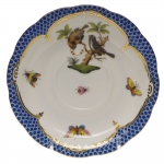 Rothschild Bird Blue Border Tea Cup Saucer - Motif #12 