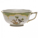 Rothschild Bird Green Border Tea Cup - Motif #5 