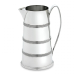 Heritage Reeded Pitcher 9.5\ x 5\ x 6.5\ 

Materials:  Pewter