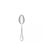 Old Newbury Sterling Teaspoon The understated affluence of Boston\'s acclaimed Newbury Street is evident in the delicate styling of this classic flatware introduced in 1900. Unpretentious elegance at its best, the finely carved border features subtle beading surrounding a smooth raised central panel, offering three-dimensional appeal that offsets the graceful carving at the tip and neck. This popular design will enhance any style d�cor from traditional to contemporary, and will become your favorite flatware for every dining occasion.

Polish your sterling silver once or twice a year, whether or not it has been used regularly. Hand wash and dry immediately with a chamois or soft cotton cloth to avoid spotting.