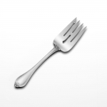 Old Newbury Sterling Cold Meat Fork The understated affluence of Boston\'s acclaimed Newbury Street is evident in the delicate styling of this classic flatware introduced in 1900. Unpretentious elegance at its best, the finely carved border features subtle beading surrounding a smooth raised central panel, offering three-dimensional appeal that offsets the graceful carving at the tip and neck. This popular design will enhance any style decor from traditional to contemporary, and will become your favorite flatware for every dining occasion.

Polish your sterling silver once or twice a year, whether or not it has been used regularly. Hand wash and dry immediately with a chamois or soft cotton cloth to avoid spotting.