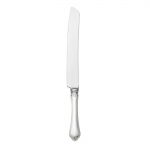 Old Newbury Sterling Cake Knife, HH The understated affluence of Boston\'s acclaimed Newbury Street is evident in the delicate styling of this classic flatware introduced in 1900. Unpretentious elegance at its best, the finely carved border features subtle beading surrounding a smooth raised central panel, offering three-dimensional appeal that offsets the graceful carving at the tip and neck. This popular design will enhance any style decor from traditional to contemporary, and will become your favorite flatware for every dining occasion.

Polish your sterling silver once or twice a year, whether or not it has been used regularly. Hand wash and dry immediately with a chamois or soft cotton cloth to avoid spotting.