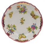 Queen Victoria Raspberry Bread and Butter Plate 