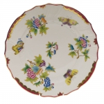 Queen Victoria Raspberry Dinner Plate 