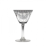 Alexis Martini Glass William Yeoward Crystal came into existence in 1995, the result of a remarkable collaboration between Timothy Jenkins and William Yeoward.

William Yeoward, already a noted designer working in the field of furniture and interiors, with a store on London\'s fashionable King\'s Road, was an avid collector of antique crystal, but felt that there was little contemporary crystal that was truly beautiful.  Timothy Jenkins, third generation in the family owned crystal business John Jenkins (founded in 1901) and a past president of The Guild of Glass Engravers, had an intimate knowledge of the European crystal industry and for some years had been making reproductions of antique pieces.

A chance meeting in 1993 brought Yeoward and Jenkins together and they quickly found that they shared a passion for the beautiful crystal of the 18th and 19th centuries and both wished that these wonderful pieces could once again be created and preserved for posterity.  Wanting to turn this dream into reality they decided to pool their diverse talents, planning a collection of 70-80 pieces of tableware and decorative pieces, to be shown to the interior design world in the fall of 1995.

Yeoward\'s reputation in the design world gained him access to some of the best private collections in both England and the United States, and many wonderful pieces were found in the great country houses of England and Ireland.  Jenkins\'s family collection revealed many treasures, and others were acquired at auction and from specialist antique dealers. Slowly the collection of antique originals came together and the decision was made that the new line should include as many unusual pieces as possible, shapes and decorations some of which had not been made for more than 150 years.  Antique drinking glasses were found with square feet, the rare \lemon squeezer\ foot, with hollow stems, glasses with polished cutting combined with copper wheel engraving - rare and lovely shapes, some simple and some ornate.  All these pieces had to satisfy Yeoward\'s sense of design and his desire that they should be beautiful in themselves, that they should be functional and that they make elegant and wonderful table settings.

The collection received numerous accolades in the press and in September 1996 William Yeoward Crystal received from British House and Garden magazine the prestigious Award for Best Merchandise at the London interior design show Decorex.

Today, William Yeoward Crystal continues to grow, not only in crystal, but in sterling silver, porcelain, linens, and William Yeoward Country glass, a fabulous new line of casual glassware.  Crystal, glass, porcelain and linen enthusiasts the world over can truly embrace a lifestyle that is William Yeoward Crystal - beautiful, elegant, and versatile.

