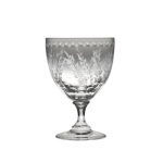 Fern Small Wine 5 3/4\ Color 	Clear
Capacity 	8oz
Dimensions 	5¾\ / 14.5cm
Material 	Handmade Crystal
Pattern 	Fern