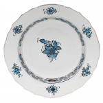 Chinese Bouquet Turquoise Dinner Plate 