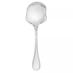 Albi Sterling Silver Vegetable/Potato Serving Spoon Originally invented in Germany, the sterling silver spoon in the Albi pattern was designed to serve diced vegetables, small desserts and potatoes. The Albi line, created in 1968, takes its inspiration from a French town located between Toulouse and Bordeaux and its famous cathedral known for its remarkable architecture, clean straight lines and single nave.