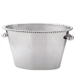 String of Pearls Double Ice Bucket This ice bucket is perfect for any occasion. Fill with ice and your favorite beverages. 
