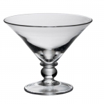 Hartland Stemless Martini Glass The Hartland Stemless Martini is excellent for serving a variety of drinks, or use this stylish glass to hold small candies or a delectable dessert. It will look great anywhere in your home. 