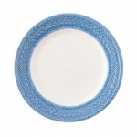 Le Panier White/Delft Dessert/Salad Plate
