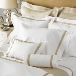 Lowell White King Fitted Sheet 